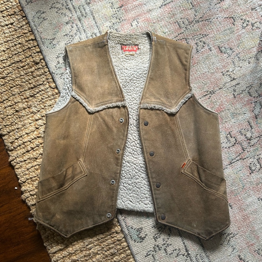 Levi’s Vintage Shearling Sherpa Vest